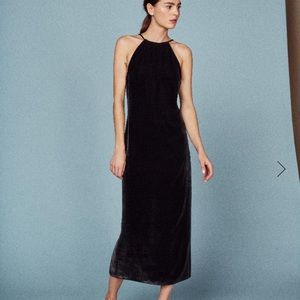 REFORMATION VELVET IRVING DRESS